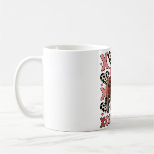 Caneca De Café Camisa Vintage do Dia dos Namorados Vaca Highland