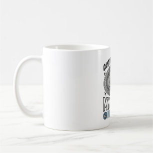 Caneca De Café Camisa Vintage Engraçada de Gesso de Braço Quebrad