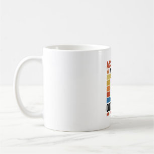 Caneca De Café Camisa Vintage Engraçada Velha Senhora Wildcat Des