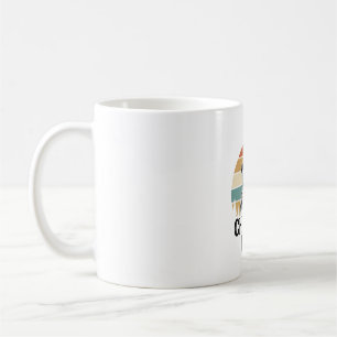 Caneca De Café Camisa Vintage Pai de Galinha Pôr do Sol Engraçado