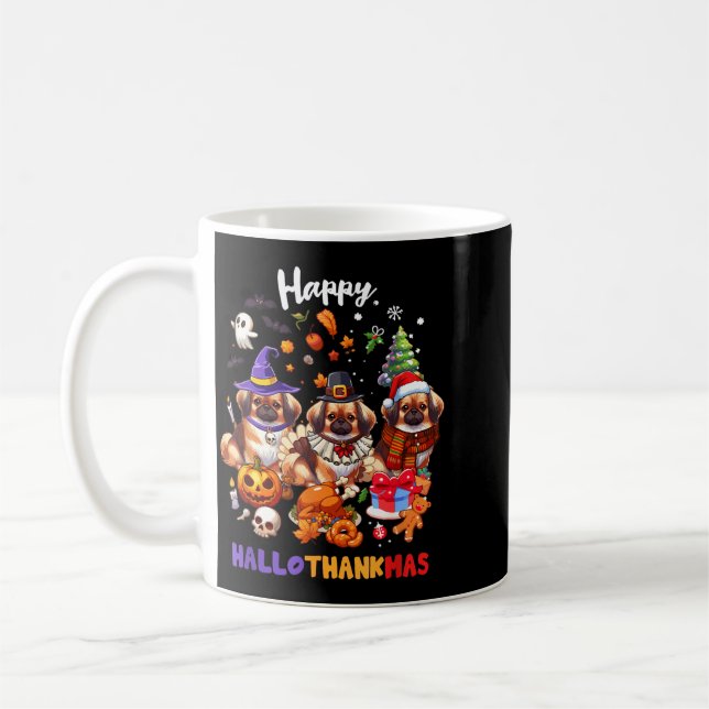 Caneca De Café Camisas Bcc Pekingese Presentes para Amantes de Cã (Esquerda)