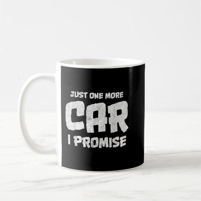 Caneca De Café Camisas de carro para homens. Só Mais Um Carro Que (Esquerda)