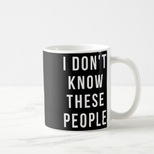 Caneca De Café Camisas de Férias Familiares - Não conheço estas P