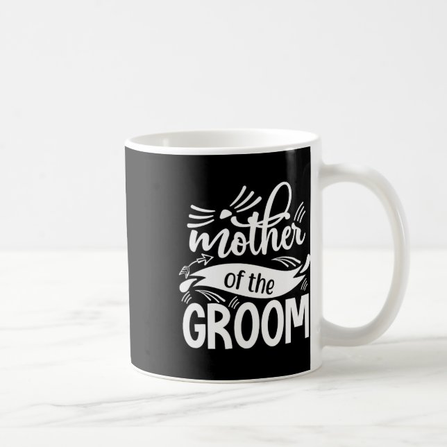 Caneca De Café Camisas De Festa Combinando Mãe Do Noivo Cute Wedd (Direita)