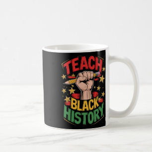 Caneca De Café Camisas de Professor de História Negra Mês da Hist