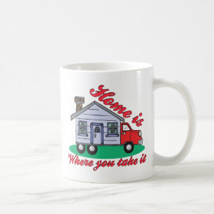 Caneca De Café Camisas e presentes no Parque Trailer Funny