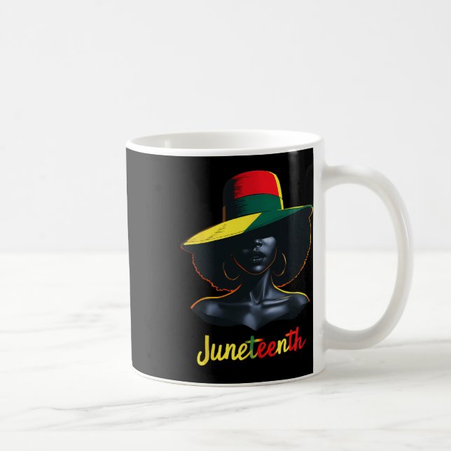 Caneca De Café Camisas Juneteenth Mulheres (Direita)
