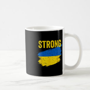 Caneca De Café Camisas vintage da bandeira da Ucrânia para homens
