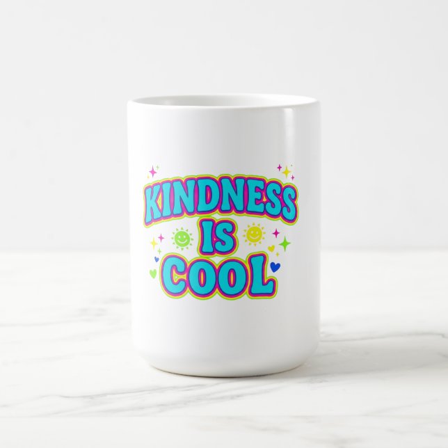 Caneca De Café Camiseta 'A Bondade é Legal' (Centro)