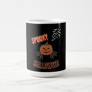Caneca De Café Camiseta Assustadora de Halloween, Camisa da Tempo