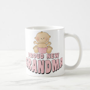 Caneca De Café Camiseta Avó Orgulhosa Nova
