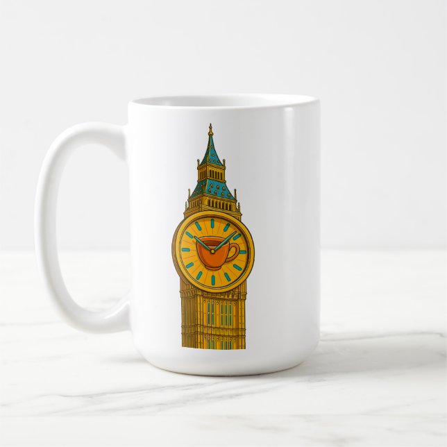 Caneca De Café Camiseta beg ben (Esquerda)