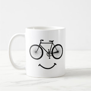 Caneca De Café Camiseta Bicicleta e Sorriso Camiseta de Ciclismo