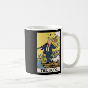 Caneca De Café Camiseta Carta Tarot Trump O Louco Engraçada Anti-