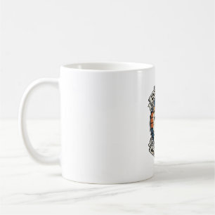 Caneca De Café Camiseta Citação Corgi Entalhe Vintage Camiseta Am
