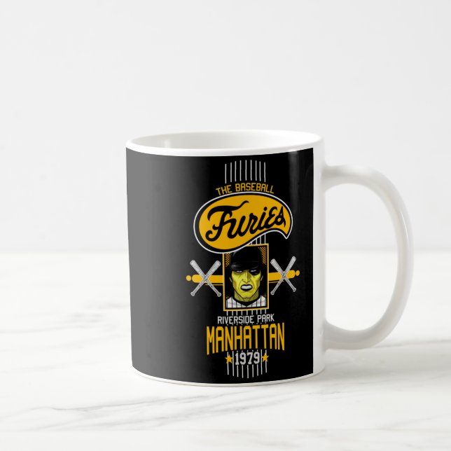 Caneca De Café Camiseta Clic Furies de Beisebol  (Direita)