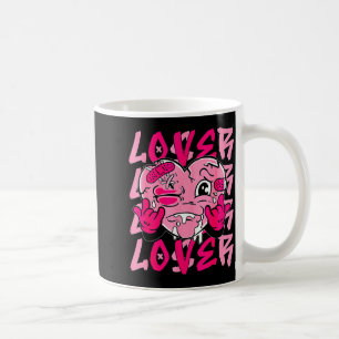 Caneca De Café Camiseta Combinando Coração Nk Drip Nk Loser Lover