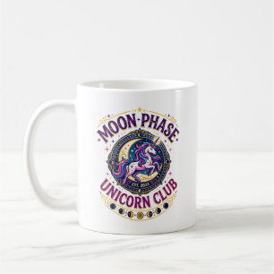 Caneca De Café Camiseta Comercial do Unicórnio Clube da Fase Luna