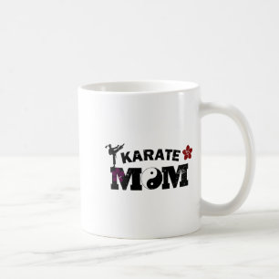 Caneca De Café Camiseta da Mãe de Karatê