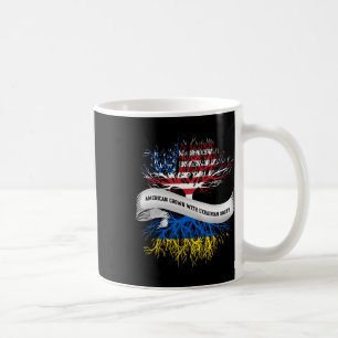 Caneca De Café Camiseta da Ucrânia com Raízes Ucranianas Cultivad