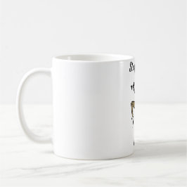 Caneca De Café Camiseta de Apoio Personalizado Stay Strong |