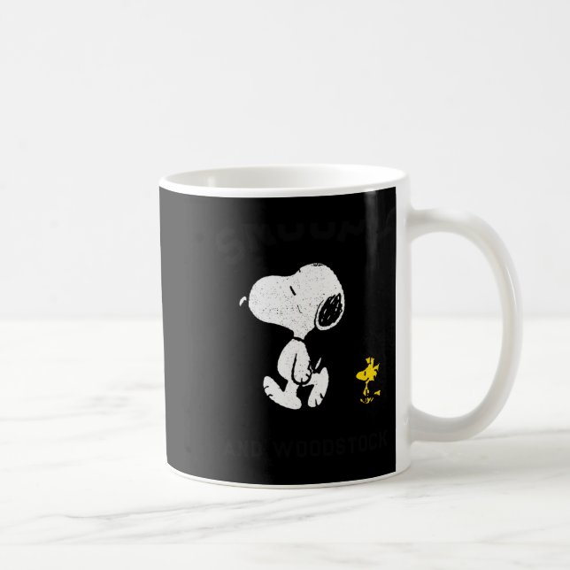 Caneca De Café Camiseta de Bebê Peanuts Est 1950  (Direita)