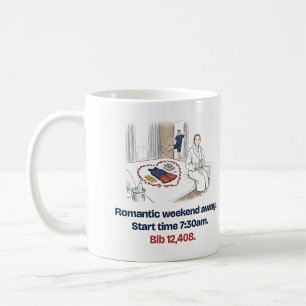Caneca De Café Camiseta de Corrida Engraçada para Fim de Semana R