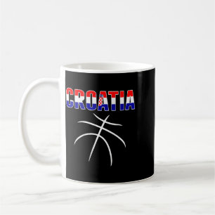 Caneca De Café Camiseta de Fãs de Beisebol da Croácia - Esporte d