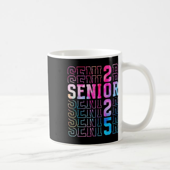 Caneca De Café Camiseta de Formatura Senior 2025 (Direita)