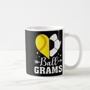 Caneca De Café Camiseta de Futebol Gramática Engraçada
