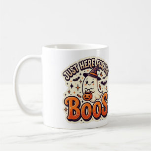 Caneca De Café Camiseta de Halloween de Fantasma Fofo Só Estou Aq
