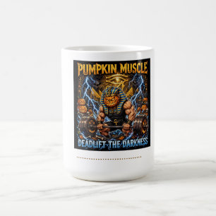 Caneca De Café Camiseta de Halloween de Levantamento de Peso com