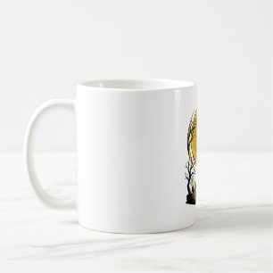 Caneca De Café Camiseta de Halloween do Pé Grande Passeio de Cach