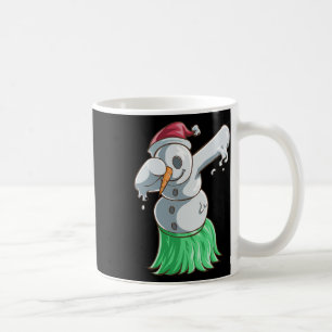 Caneca De Café Camiseta De Natal Em Julho Snowman Dabbing Havaian