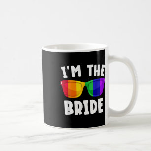Caneca De Café Camiseta de Noiva da Festa de Casamento Gay Lésbic