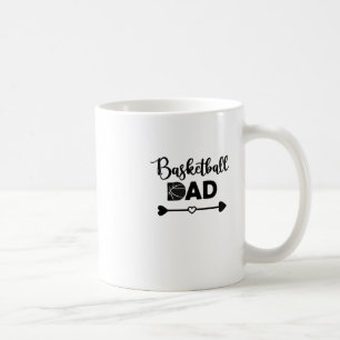Caneca De Café Camiseta de Pai de Basquete - Pai de Basquete - Ba