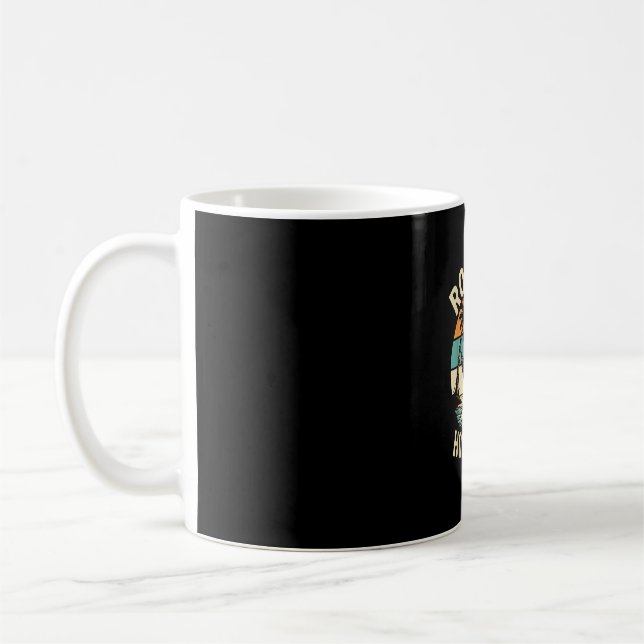 Caneca De Café Camiseta de Preguiça de Roatán Honduras (Esquerda)