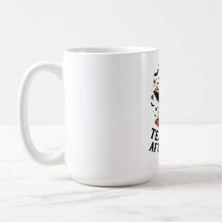 Caneca De Café Camiseta de Professor Vampiro de Halloween