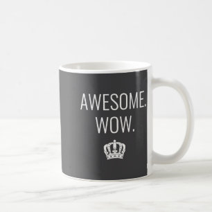 Caneca De Café Camiseta decote V citação engraçada incrível femin
