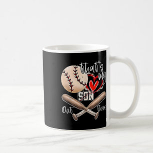 Caneca De Café Camiseta do Dia das Mães Bysebyll Mama Aquele é Me