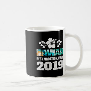Caneca De Café Camiseta do Havaí Melhor Férias de Sempre Lembranç
