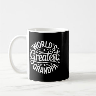 Caneca De Café Camiseta do Melhor Avô do Mundo Papai Dia dos Pais