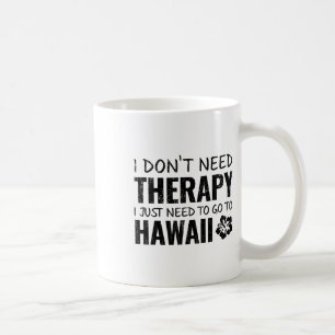 Caneca De Café Camiseta engraçada de lembrança do Havaí