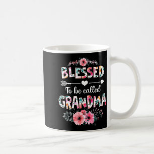 Caneca De Café Camiseta engraçada de vó chamada de abençoada vó
