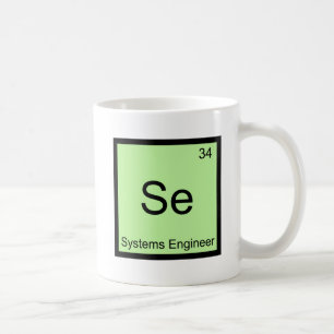 Caneca De Café Camiseta engraçada do elemento químico para Engenh
