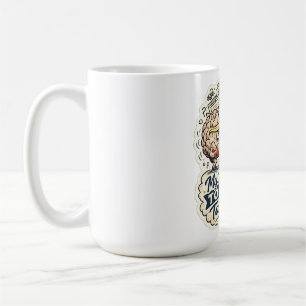 Caneca De Café Camiseta Engraçada Meu Cérebro Tem Muitas Abas Abe