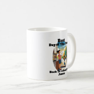 Caneca De Café Camiseta engraçada para Mãe com Nome Personalizado