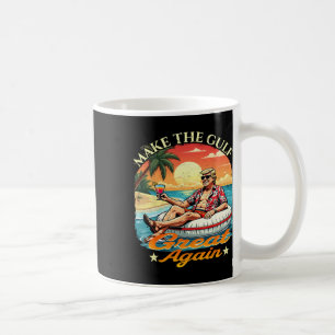 Caneca De Café Camiseta engraçada Trump Faça o Golfo Grande Novam