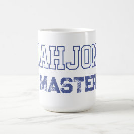 Caneca De Café Camiseta Esportiva Vintage Varsity Mahjong Master