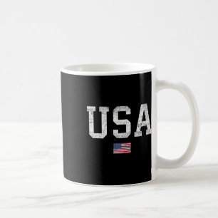 Caneca De Café Camiseta EUA Mulheres Homens Crianças Bandeira Ame